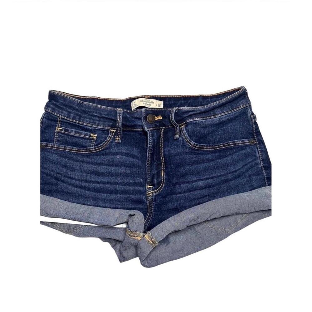 Abercrombie & Fitch Denim Shorts Size 2 waist 26